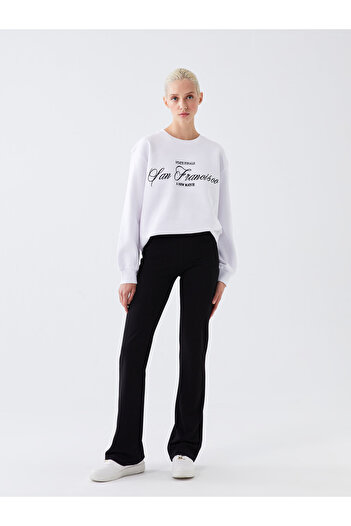 LC Waikiki Extra Skinny Fit Damen-Leggings – einfarbiger Schnitt mit elastischem Bund