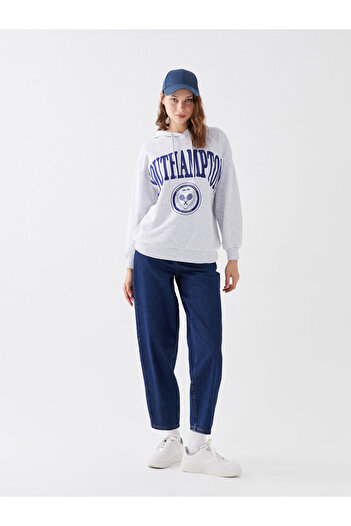 LC Waikiki Női Balloon Fit Jean nadrág