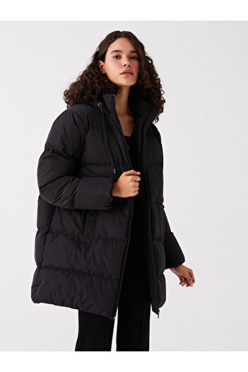 LC Waikiki Women's Puffer Hooded Coat