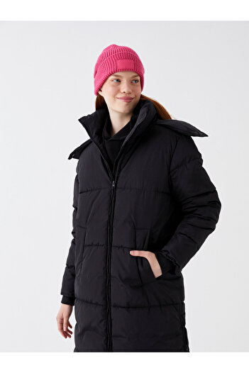 LC Waikiki Women's Puffer Hooded Coat