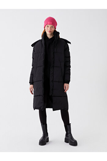LC Waikiki Women's Puffer Hooded Coat