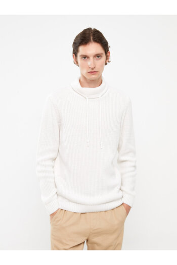 LC Waikiki Men's Knitwear Sweater - Turtleneck, Long Sleeve
