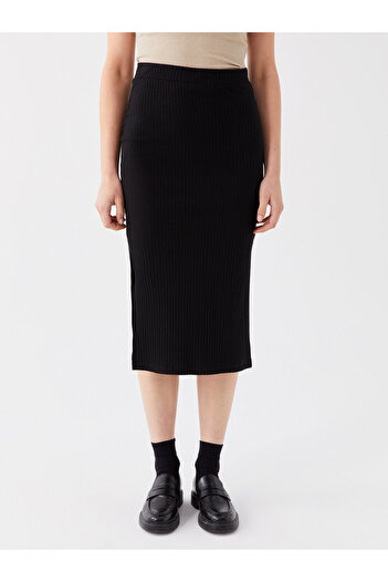 LC Waikiki Women's Pencil Skirt with Elastic Waist