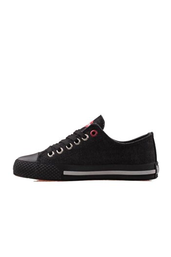 Lee Cooper Siyah Kısa Kot Unisex Sneaker