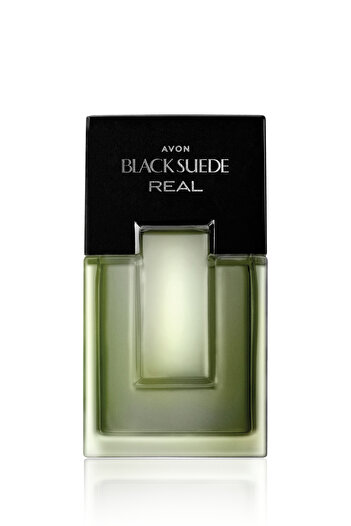 AVON Men's Perfume Edt - Real Black Suede, 75 ml