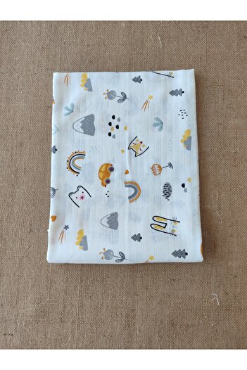 Alpıno MUSLIN COVER Alpinobaby 100% COTTON (85 cm*85 cm)