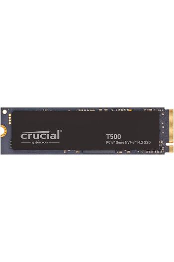 Crucial T500 500GB PCIe Gen4 NVMe M.2 SSD - 7200-5700 ميجا بايت في الثانية CT500T500SSD8