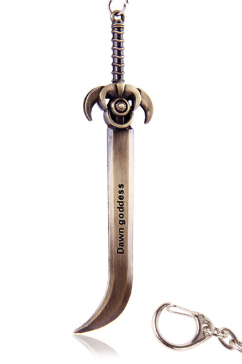 Bounty Lol Leona Radiant Dawn Weapon Sword Keychain