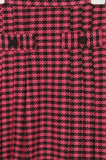 incity Girl's Fuchsia Goose Feet Skirt