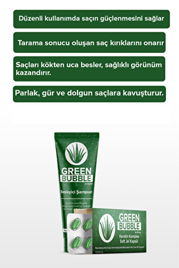 Green Bubble by Bubbly Green Bubble Capsule Keratin Hair Care Botox Set