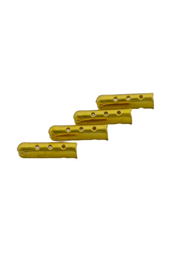 HitDukkan Metal 4 Adet Bağcık Ucu 2 cm