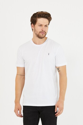 COMBİNE MİCHAİL White Color 2 Pack Men's T-Shirt 2000