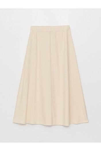 LC Waikiki Women's Straight Skirt - Elastic Waist