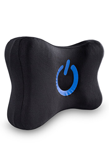 VİSCOTEX Visco Ortopedik Kamp Yastığı Power Nap, 50x30x10 Cm, Siyah