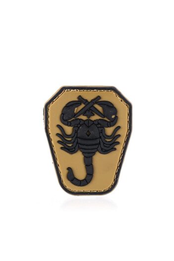SINGLE SWORD Scorpion Plastic Patch - Κορδέλα Μικρό Μέγεθος 4cm X 5,5cm