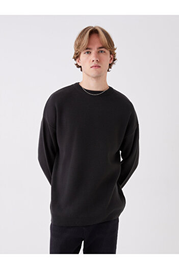 LC Waikiki Men's Knitwear Sweater - Long Sleeve, Crew Neck