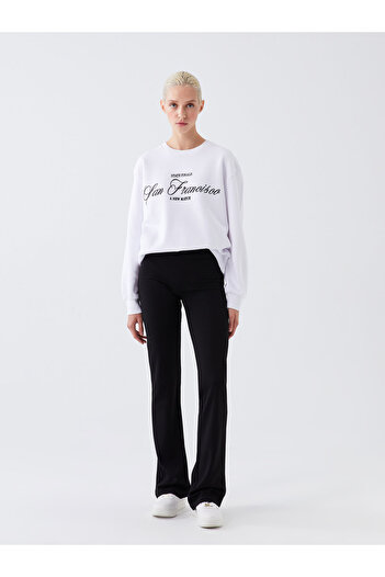LC Waikiki Extra Skinny Fit Damen-Leggings – einfarbiger Schnitt mit elastischem Bund