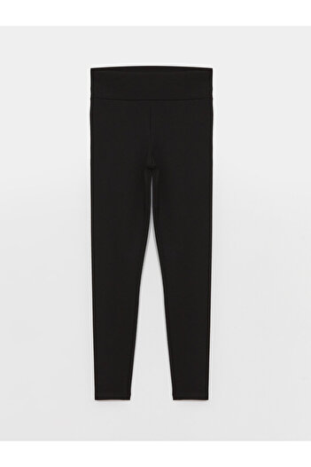 LC Waikiki Einfarbige Damen-Leggings – elastische Taille