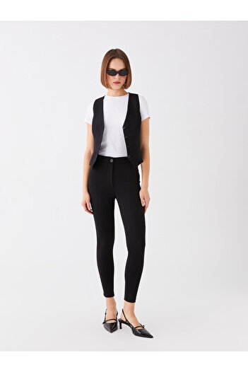 LC Waikiki Slim Fit Elastic Waist Women's Trousers