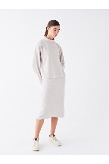 LC Waikiki Turtleneck Women's Knitwear Sweater - Solid Long Sleeve
