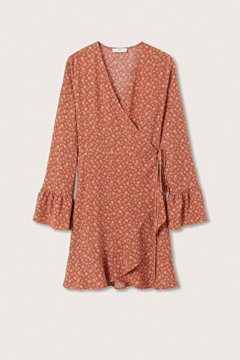 MANGO Kids 27022003 Šaty a kombinézy Russet
