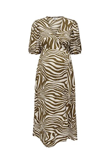 ONLY MATERNITY Kleid Olmchicago Midikleid