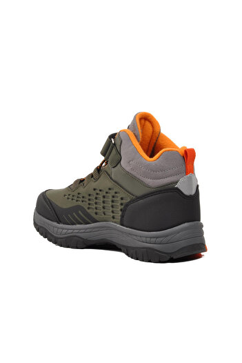 pepino 1391 Erkek Haki Turuncu Outdoor Kauçuk Kaymaz Taban Ortopedik Günlük Bot 26 - 35