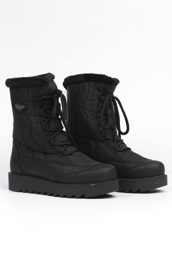 Lee Cooper ® |   LC-31183-Μαύρα-Γυναικεία Μποτάκια