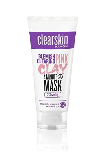 AVON Clearskin Blemish Clearing Leke Karsıtı Pembe Kil Yüz Maskesi 75 Ml.