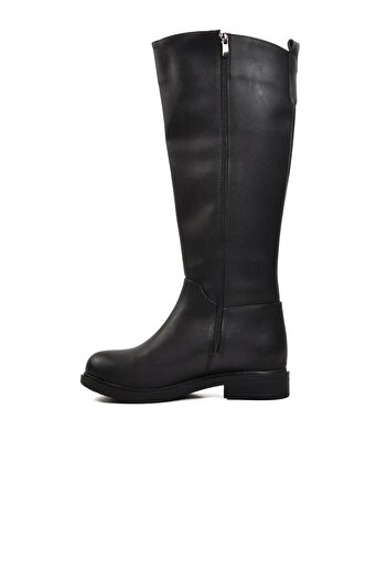 Pierre Cardin PC-52500 Μαύρες γυναικείες μπότες με φλις εσωτερικά