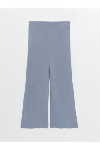 LC Waikiki Pantaloni tricotați uni cu talie elastică pentru femei