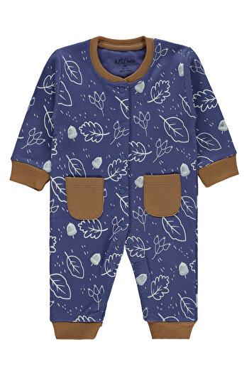 Aziz Bebe Baby Cotton Jumpsuit Without Booties