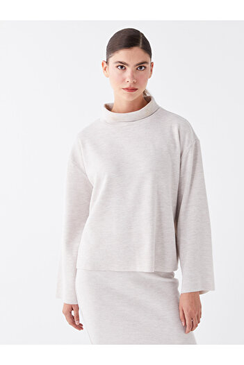 LC Waikiki Turtleneck Women's Knitwear Sweater - Solid Long Sleeve