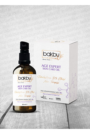bakbunatural Age Expert - Firming Skin Care Oil with Anti Aging Effect