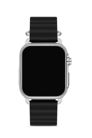 Aqua Di Polo 1987 Unisex černé silikonové digitální LED náramkové hodinky APWR033303