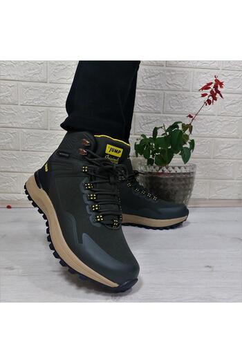 Jump 29652 Khaki Waterproof Non-Slip Comfortable Men's Boots
