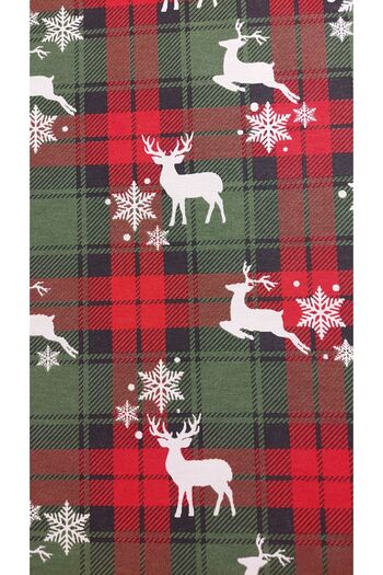 gonk Round Christmas Patterned Duck (LIQUID PUSHER, SPOT-PROOF) Fabric, Table Cloth