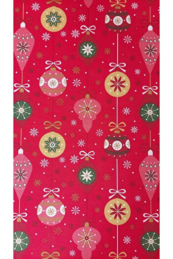 gonk Round Christmas Patterned Duck (LIQUID PUSHER, SPOT-PROOF) Fabric, Table Cloth