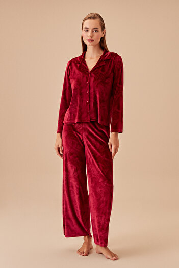 SUWEN Vals Masculine Pajama Set