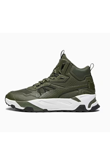 Puma TRİNİTY MİD HYBRİD HAKİ ERKEK SPOR AYAKKABI 39232702 E-106