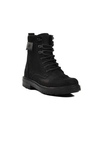 Pierre Cardin PIERRE CARDIN381800 MEN'S GENUINE LEATHER BOOTS BLACK NUBUCK
