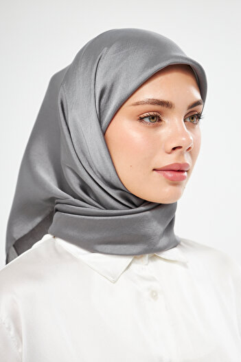 Şehr-i Şal İstanbul SakaFashion BonaSera Jan Jan Eşarp - ANTRASİT