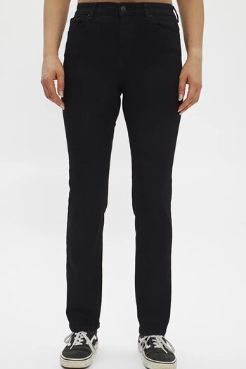 ONLY Women's Suı Mid Slim Trousers