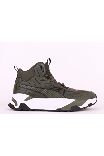 Puma TRİNİTY MİD HYBRİD HAKİ ERKEK SPOR AYAKKABI 39232702 E-106