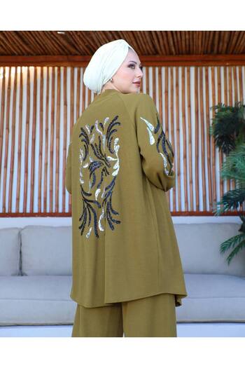 Sum TRIPLE KNITTED PUL EMBROIDERED SET