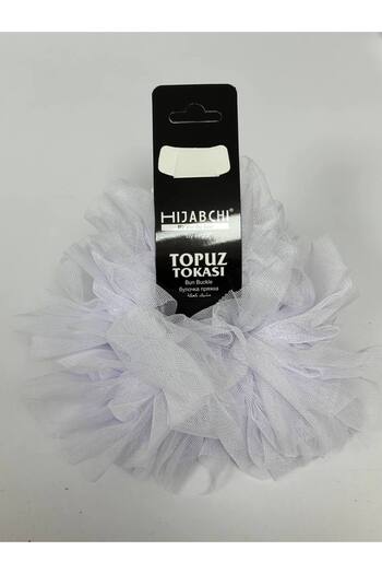hijabchi Buckle Buckle Turban - Λευκό
