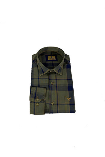 dcn giyim 1985 Men's Classic Cut Cotton Shirt-astil4