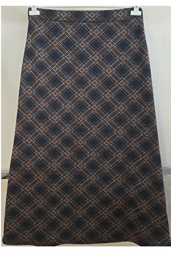 N.Y.YILDIZ STAR LARGE SIZE FLEXIBLE NEW PATTERNED SEASONAL THICK UNLINED BELL SKIRT