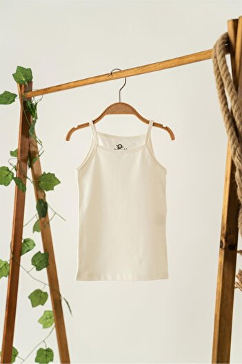 MY PAMUCUK BABY KIDS My Pamucuk Girl's 3-Piece String Strap Undershirt