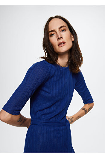 MANGO Woman Rochie de dama albastra